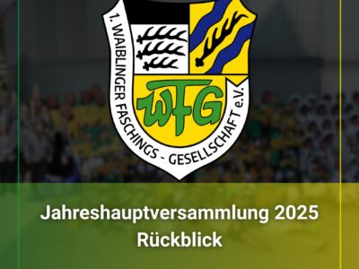 Jahreshauptversammlung 2025